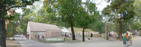 Lill-Skansen Illustration av Landström Arkitekter